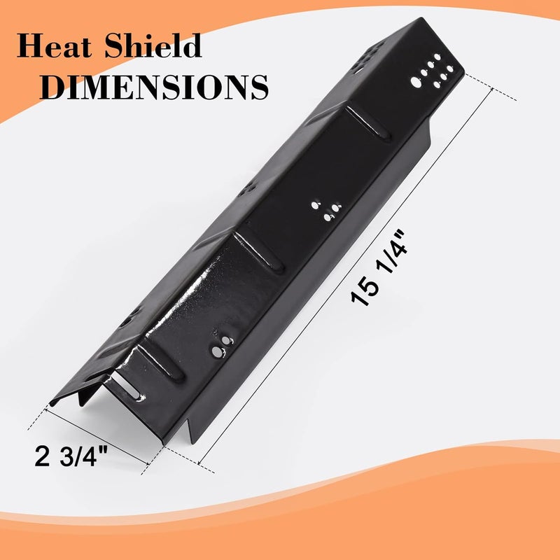 Adviace Grill Replacement Parts for Dyna-Glo DGH450CRP DGH450CRN-D DGH474CRP DGH485CRP DGH483CRP DGH474CRN-D DGH474CRP-D, 4-Pack Grill Heat Shield Heat Tents for Dyna Glo - Image 4
